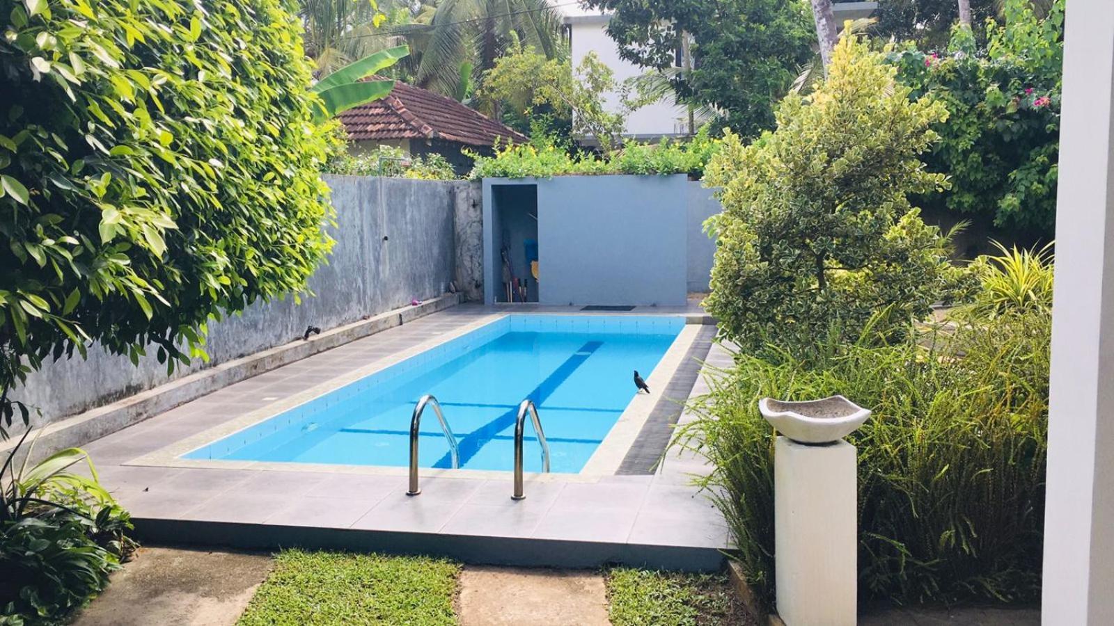 Om Villa Hikkaduwa Exteriör bild